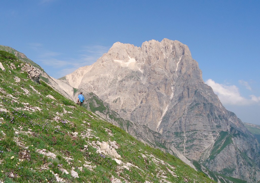 Il Gran Sasso e le orchidee - il mio omaggio al Gigante dellAppennino.